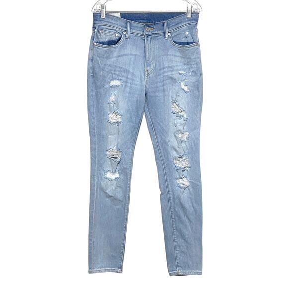 H&M Other - H&M Skinny Fit Coupe Moulante Jeans Mens 30x32 Distressed Ripped Grunge Skater